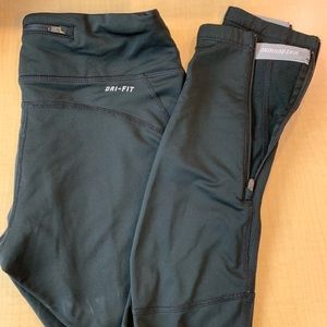 Nike athletic running leggings - size S
